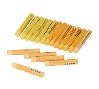 Lmrysalque 18Pcs Oil Pastels Yellow Series Bright Colour Safe Easy Blending Shading Oil Crayons for Illustration Stenciling Dotting