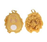 Lmrysalque 2pcs Shower Loofah Soft Mesh Household Men Women Body Back Washing Cleaning Scrubber Ball for Bathroom