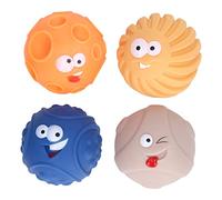 Lmrysalque 4pcs Sensory Balls Multi PVC Hand Catching Sensory Balls Toys for 6 to 12 Months Baby Infant