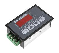 Lmrysalque 6-60V Digital Display Percentage Tachometer DC Motor Slow Start and Stop Speed Controller