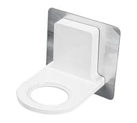 Lmrysalque Bathroom Shower Gel Bottle Rack Hook Punching Free Strong Adhesive Wall Mounted Liquid Soap Shower Holder Hook