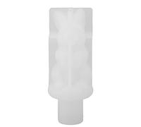 Lmrysalque Candle Mold Professional Rabbit Shaped Portable Reusable Resin Casting DIY Silicone Soap Mold