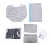 Lmrysalque Cat Cooling House with 9Pcs Ice Pack Oxford Cloth Spacious Anti Slip Bottom Summer Pet Cat Dog Cooling Insulated House for Indoor Outdoor