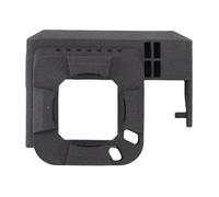 Lmrysalque Cooling Fan Duct Fit for Bamboo Lab P1S P1P X1E 3D Printer Hotend 360 Degree Heat Dissipation Duct Black