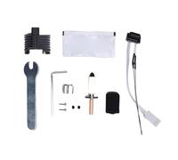 Lmrysalque Extruder Hot End Kit Replacement for Bambu Lab X1 P1S P1P 3D Printer 0.4mm Nozzle CrZrCu Heating Block Print Kit