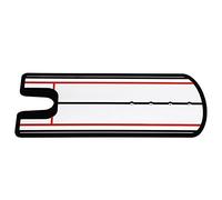 Lmrysalque Golf Putting Training Aid Alignment Mirror Rail Practice Putting Corrector