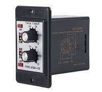 Lmrysalque Knob Control Time Switch Relay On Off Timer Relay Multi-Section ATDV-YD AC110V/