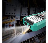 Lmrysalque Portable Digital Multitester Backlight Voltmeter Handheld LCD Digital Multimeter Intelligent Multifunctional Contactless Voltage Tester