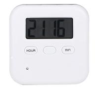 Lmrysalque Portable Electronic Box Intelligent Timing Reminder Case Storage Container (4 grid gray)