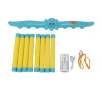 Lmrysalque Response Time Training Toy 3 Speeds 8 Falling Sticks Game Hand Eye Coordination Training Toy (Blue)