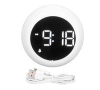 Lmrysalque Sleeping Training Alarm Clock Voice Control LED Color Changing Baby Soothe Clock Machine with Night Light