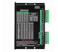 Lmrysalque Stepper Motor Driver 2 Phase Digital 2DM542 Motor Driver Controller Input Voltage 20-50VDC