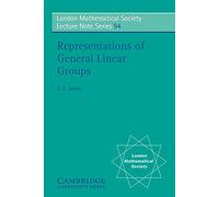 LMS: 94 Represent'n, Linear Groups (London Mathematical Society Lecture Note Series, Series Number 94)
