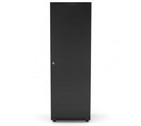 LMS DATA 36U 19 Inch Rack Mount Floor Standing Data Cabinet 600x600x1780mm - UK Assembled ETSI Adjustable Network Rack with Lockable Glass Door for Telecom & Broadcast