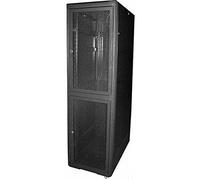 LMS DATA 42U 19-Inch Floor Standing Server Rack Cabinet - 800 × 600mm Network Data & Comms Enclosure - Fan Tray, Vented Design, Universal Rack Mount