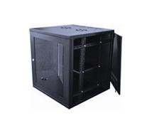 LMS DATA DYNA-CAB-W12U-EL550 EcoNetCab 12U 19-Inch Deep Wall Mounting Network Cabinet - Black