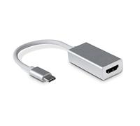 LMS Data Dynamode USB-C to HDMI Adapter, Type C Hub with 4K at 30Hz HDMI, Supports 1080p - Compatible with Macbook/iMac, Notebook PC, Mobile, Projector & More - Portable,Durable - 19cm Total Length