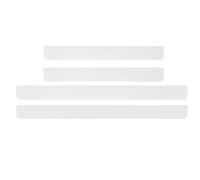 LMSMGS Car Door Sill Protector for Suzuki Hustler 2014 2015 2016 2017 2018 2019 2020, Car Kick Plates Automobile, Threshold Steps Scuff, Car Accessories,White
