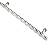 LMTYBOC Bathroom Door Handle T Bar Stainless Steel Shower Entry Door Handle Glass Door Single Side Push Pull Bar Shower Screen Door Knob Replacement Sets