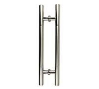 LMTYBOC Door Handle, Durable Brushed Round Tube Door Handle Glass Door Push-Pull Handle Wooden Door Sliding Handrail/38X1000X700Mm