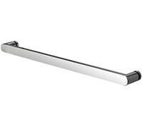LMTYBOC Door Handles Glass Door Handle Shower Door Handle Shower Screen Door Pull/Push Bar Button - Bathroom Door Knobs for Interior Doors, Towel Bar, Polished Chrome Gate Hardware