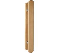 LMTYBOC Flat Shape Bar | Solid Wood Door Pull Handles | Modern Commercial Entry Door Handle | Glass Sliding Barn Door Pull Handle | Entrance Door Interior Exterior Pull Push Handle