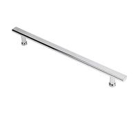 LMTYBOC Glass Door Pull Handle for Shower, SUS 304 Stainless Steel Replacement Parts Bathroom Push and Pull Door Handle Sets (Size : 500mm)