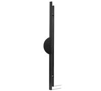 LMTYBOC Modern Entry Door Handle -40/60/80/100/120Cm Long,Solid Aluminum Push Pull Door Handle for Apartment/Villa/Office Glass Doors/Wooden Door/Black/80Cm/31.5In