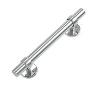LMTYBOC Push and Pull Handle,Stainless Steel Barn Door Grab Bar Replacement Wooden/Metal Doors Bar Equipment Replacement Parts (Size : 220mm)