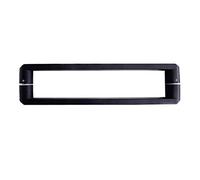 LMTYBOC Replacement Shower Glass Door Handle, Black 304 Stainless Steel Pull Push Door Handle Sets, Hole-to-Hole Installation (Size : 275mm)