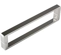 LMTYBOC Shower Door Handle Glass Door Handle,Heavy Duty Stainless Steel Bathroom Shower Pull Push Door Handles Hole to Hole 400mm/440mm