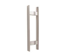 LMTYBOC Small Door Handle,Office Door/Gate Interior Exterior/Shower Modern Door Handles Replacement 16 20 24 Inch,Sliding Glass Door/Push Pull Door Hardware,Easy to Install,Double Sided,H Shape