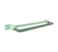 LMTYBOC Wall-Mounted Shoe Rack - Space-Saving Shoe Holder for Bathroom, Slippers & Accessories - Plastic Shoe Storage Solution, Towel Hanger & Pantoffel Stand