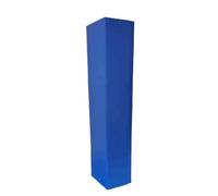 LMUTUNMPA 150-210 CM Customizable Square Pole Padding - Blue Crash Column Pad for Basketball, Volleyball & More (1pcs)(152cm 6x7in(15x18CM))