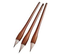 LMUTUNMPA Calligraphy Set For Beginners,Chinese Brush,Artist's and Mix Hair Brushes 3pcs/Set - Good for Flower Painting，brush pens calligraphy