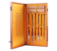 LMUTUNMPA Calligraphy Set For Beginners,Chinese Brush, Seal present Box, Writing for Professional Kanji Japanese，brush pens calligraphy