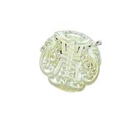 LMUTUNMPA Feng Shui Pendant,Antique jade,Ancient old antique miscellaneous double Shou word Pei waist piece ornaments，Handmade and stone