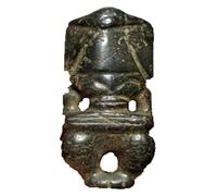 LMUTUNMPA Feng Shui Pendant,Antique jade, Jade Miscellaneous Collection god iron Meteorite Material old Object，Handmade and stone