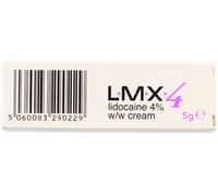 LMX4 Lidocaine 4% w/w Cream 5g