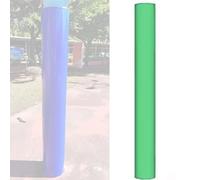 LMXRYPD Heavy Duty Pole Padding, 180cm/5.9ft Wrap-Around Basketball Pole Protector with Zipper, Indoor Outdoor Column Safety Pad, for Gym, Garage(Green,Dia 2.3inch/60mm)