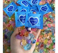 Lmyaicp Mini Glow in the Dark Resin Animals, Mystery Blind Bag Random Mini Resin Figures, 300 PCS Tiny Animal Models for Fairy Garden Accessories, Terrarium, DIY Crafts, Party Favors