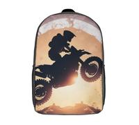 LMYmoney 3D Backpacks Kids School Backpack New Day Dawning School Bag 3D Printing Daypacks for Boys Elementary And Middle School Students 17inch