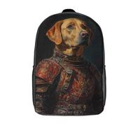 LMYmoney Labrador Retreiver In Armor Backpack 3D Printed Children's School Backpack Kids Travel Backpacks High Capacity Book Bags Children's Backpack Rucksack 17inch