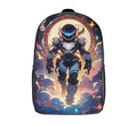 LMYmoney Space Suit Character Art Backpacks Kids School Backpack School Bag 3D Printed Fashion School Bags for Boys Elementary And Middle School Students 17inch