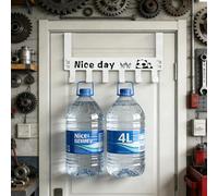 lmytdo Over Door Hook, Heavy Duty Stainless Steel Over Door Hanger with Rust Resistant Finish, Space Saving Over Door Organizer Rack for Hanging Coat, Towel, Bag, Bearing Weight 20kg