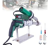 LMYYDES 1600W Industrial Plastic Welder, Professional Handheld Welding Gun with 360° Nozzle, 0.79in Welding Width, Variable Temp 200-380°C for Geomembrane Repair