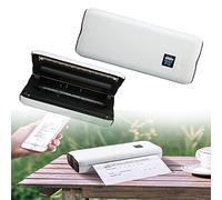 LMYYDES A4 Thermal Printer Portable Thermal Paper Printer Bluetooth-compatible 2600mAh Label Memo Wrong Question Printing ,275x10x60mm