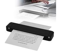 LMYYDES A4 Thermal Transfer Bluetooth Portable Printer for Laptop Mobile Home Office Travel Support A4 Thermal Print 300dpi Resolution Bundled, 310 x 63.5 x 39.5 mm