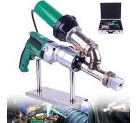 LMYYDES Industrial Plastic Welder 1600W, Handheld Extrusion Welding Gun with 360° Nozzle, 0.79in Weld Width, Variable Temp 200-380°C for Pipe Tank Repair