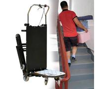 LMYYDES Power Stair Climbing Dolly Electric Hand Truck 2980W 48V 72Ah Stair Climbing Hand Trucks Upstairs Heavy Duty Folding Cart for Home Use,180x60x56cm